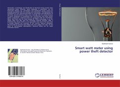 Smart watt meter using power theft detector