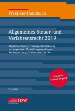 Praktiker-Handbuch Allgemeines Steuer- und Verfahrensrecht 2019