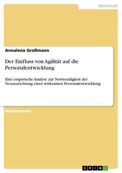 Der Einfluss von Agilität auf die Personalentwicklung (eBook, PDF) - Großmann, Annalena