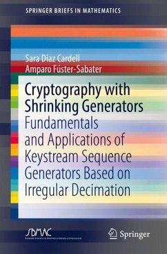 Cryptography with Shrinking Generators - Díaz Cardell, Sara;Fúster-Sabater, Amparo