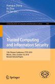 Trusted Computing and Information Security (eBook, PDF)