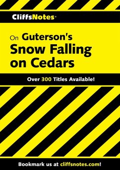 CliffsNotes on Guterson's Snow Falling on Cedars (eBook, ePUB) - Wasowski, Richard P