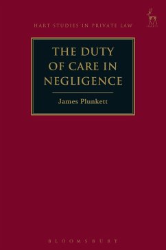 The Duty of Care in Negligence (eBook, ePUB) - Plunkett, James