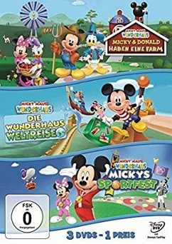 Micky Maus Wunderhaus - Sportfest/Weltreise/Farm DVD-Box