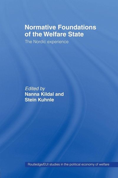 Normative Foundations of the Welfare State Normative Foundations of the Welfare State