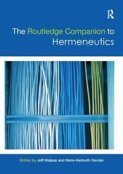 Cover The Routledge Companion to Hermeneutics