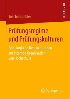 Prüfungsregime und Prüfungskulturen - Döbler, Joachim