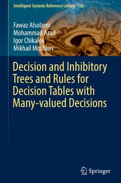 Decision and Inhibitory Trees and Rules for Decision Tables with Many-valued Decisions - Alsolami, Fawaz;Azad, Mohammad;Chikalov, Igor