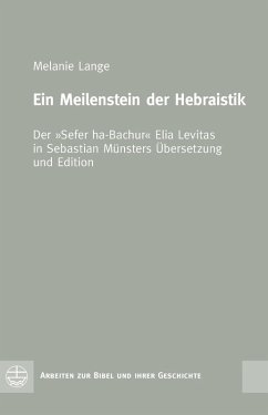 Ein Meilenstein der Hebraistik (eBook, PDF) - Lange, Melanie