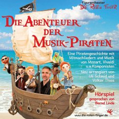 Die Abenteuer der Musik-Piraten (MP3-Download) - Linde, Bernd