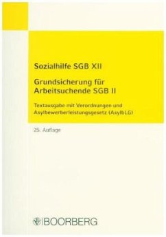 Sozialhilfe SGB XII Grundsicherung für Arbeitsuchende SGB II