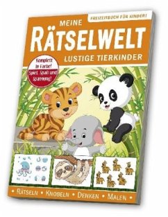 Meine Rätselwelt - Lustige Tierkinder