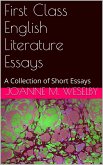 First Class English Literature Essays (eBook, ePUB)