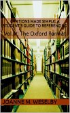 Citations Made Simple: A Student's Guide to Easy Referencing, Vol. V: The Oxford Format (eBook, ePUB)