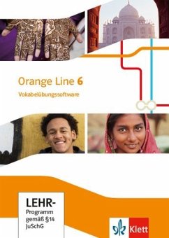 Cover Orange Line 6 - 10. Klasse, Vokabelübungssoftware, CD-ROM