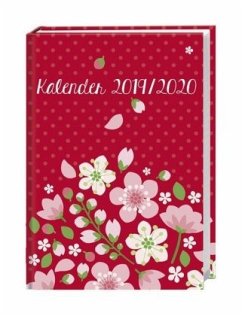 Floral 17-Monats-Kalenderbuch A5 2020
