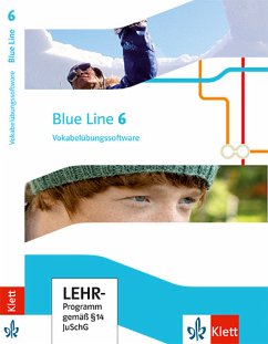 Cover Blue Line 6 - 10. Schuljahr, Vokabelübungssoftware, CD-ROM