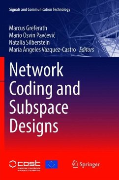 Network Coding and Subspace Designs