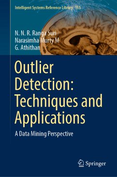 Outlier Detection: Techniques and Applications (eBook, PDF) - Ranga Suri, N. N. R.; Murty M, Narasimha; Athithan, G.