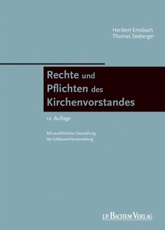 Cover Rechte und Pflichten des Kirchenvorstandes (eBook, PDF)