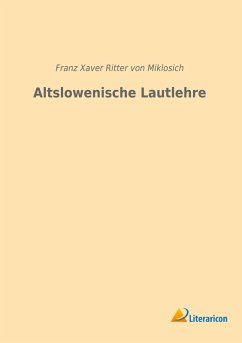 Altslowenische Lautlehre