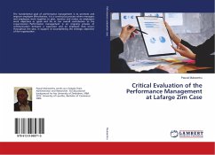 Critical Evaluation of the Performance Management at Lafarge Zim Case - Mukwenhu, Pascal