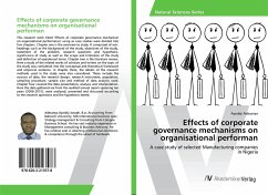 Effects of corporate governance mechanisms on organisational performan