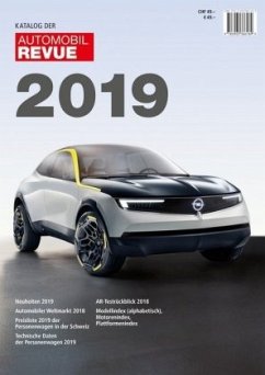 Cover Katalog der Automobil-Revue 2019 / Catalogue de la Revue Automobile 2019