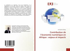 Contribution de l¿économie numérique en Afrique : enjeux et impacts - Ndiaye, Souleymane