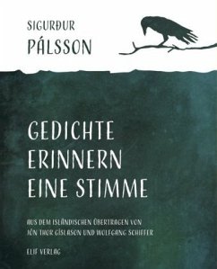 Gedichte erinnern eine Stimme - Palsson, Sigurdur