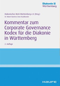 Kommentar zum Corporate Governance Kodex für die Diakonie in Württemberg (eBook, PDF) - Bachert, Robert; Rzadkowski, Uwe