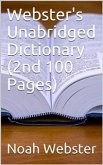 Webster's Unabridged Dictionary (2nd 100 Pages) (eBook, ePUB)