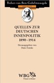 Quellen zur deutschen Innenpolitik 1890 - 1914 (eBook, PDF)
