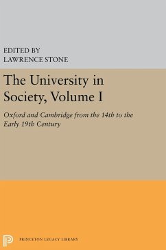 The University in Society, Volume I (eBook, PDF) Cover The University in Society, Volume I (eBook, PDF)