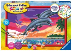 Ravensburger 28907 - Malen nach Zahlen, Welt der Delfine