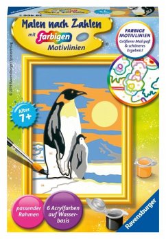 Ravensburger 28466 - Malen nach Zahlen, Süße Pinguine