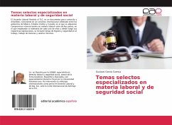 Temas selectos especializados en materia laboral y de seguridad social