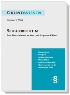 Cover Grundwissen Schuldrecht AT