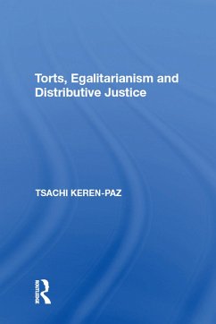 Cover Torts, Egalitarianism and Distributive Justice (eBook, PDF)