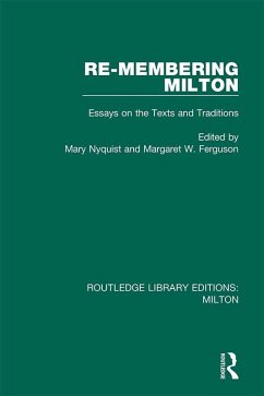 Cover Re-membering Milton (eBook, PDF)