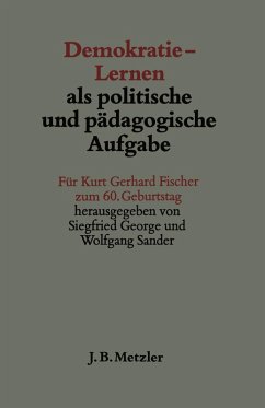 Demokratie-Lernen als politische und pädagogische Aufgabe (eBook, PDF)