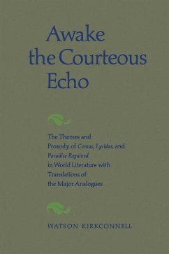 Awake the Courteous Echo (eBook, PDF) Cover Awake the Courteous Echo (eBook, PDF)