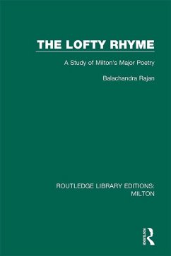 The Lofty Rhyme (eBook, ePUB) - Rajan, Balachandra