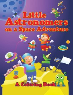 Little Astronomers on a Space Adventure (A Coloring Book) - Jupiter Kids