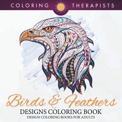 Birds & Feathers Designs Coloring Book - Design Coloring Books For Adults - Coloring Therapist