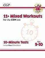 11+ CEM 10-Minute Tests: Mixed Workouts - Ages 9-10 (with Online Edition) - CGP Books