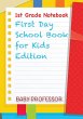 1st Grade Notebook   First Day School... - Bild 1
