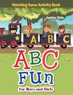 ABC Fun for Boys and Girls Matching Game Activity Book - Jupiter Kids