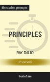 Summary: &quote;Principles: Life and Work&quote; by Ray Dalio   Discussion Prompts (eBook, ePUB)