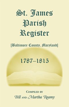 St. James Parish Registers 1787-1815 - Reamy, Martha; Reamy, Bill